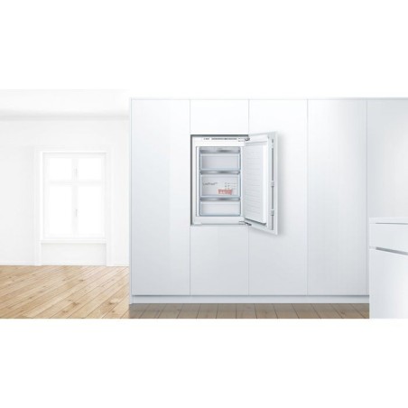 Congélateur porte BOSCH Série 4 GIV21AFE0 - Encastrable - Classe E - 96 L - 3 tiroirs - 55,8 x 54,5 x 87,4 cm