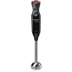 Mixeur plongeant - BOSCH - MS6CB61V1 ErgoMixx - 1000 W - 12 vitesses + turbo - Bol mixeur - Pompe sous vide - Noir