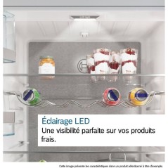 Réfrigérateur combiné - BOSCH - KGN86AIDR - Classe D - 631 L - 186