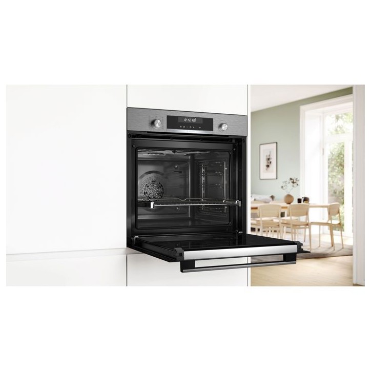 Four encastrable - Pyrolyse - BOSCH Série 6 - HBG578ES7 - Inox - 59,4 x 54,8 x 59,5 cm Four encastrable - Pyrolyse - BOSCH Série 6 - HBG578ES7 - Inox - 59,4 x 54,8 x 59,5 cm