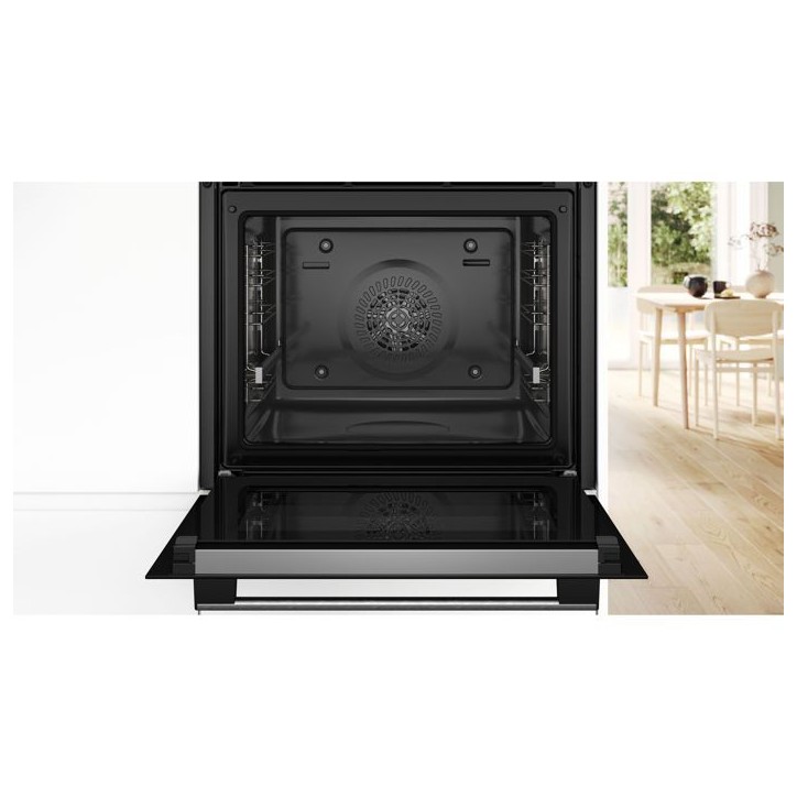 Four encastrable - Pyrolyse - BOSCH Série 6 - HBG578ES7 - Inox - 59,4 x 54,8 x 59,5 cm Four encastrable - Pyrolyse - BOSCH Série 6 - HBG578ES7 - Inox - 59,4 x 54,8 x 59,5 cm