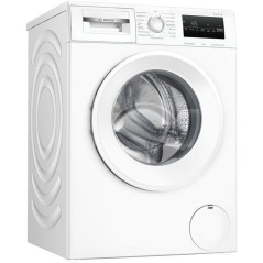 Lave-linge hublot BOSCH WAN2827ZFR SER4 - 9 kg - Induction - L60cm - Classe A - 1400 trs/min - Vapeur - Blanc