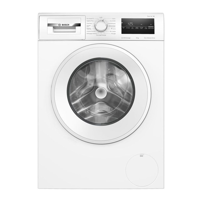 Lave-linge hublot BOSCH WAN2827UFR SER4 - 8 kg - Induction - L60cm - 1