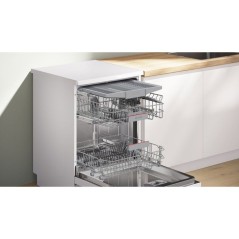 Lave-vaisselle pose libre BOSCH SMS4HMW08E SER4 - 14 couverts - EcoSil