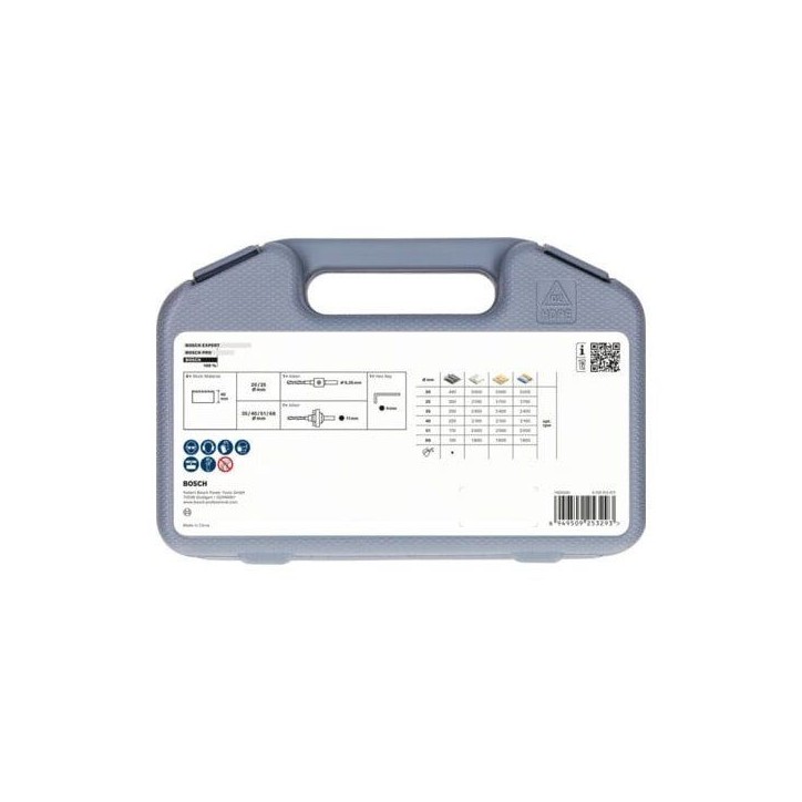 Coffret de scies trépans a filetage BOSCH PROFESSIONAL - Multi Material - 20 25 35 40 51 68 x 40 mm Coffret de scies trépans a filetage BOSCH PROFESSIONAL - Multi Material - 20 25 35 40 51 68 x 40 mm