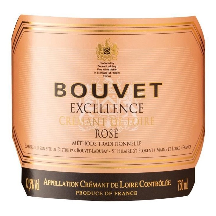 Bouvet Excellence Crémant de Loire Brut rosé