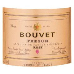 Bouvet Trésor Saumur Brut Millésimé rosé - 2022