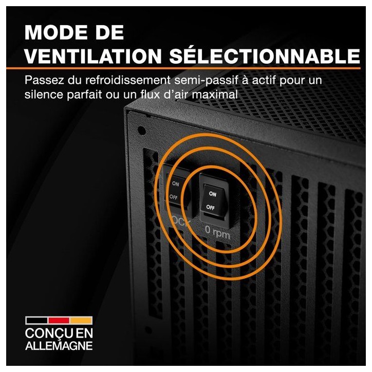 be quiet! DARK POWER 14 - Alimentation PC - 850 W be quiet! DARK POWER 14 - Alimentation PC - 850 W