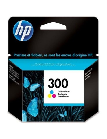 HP 300 Cartouche d'encre trois couleurs authentique (CC643EE) pour HP DeskJet F4580 et HP Photosmart C4680/C4795