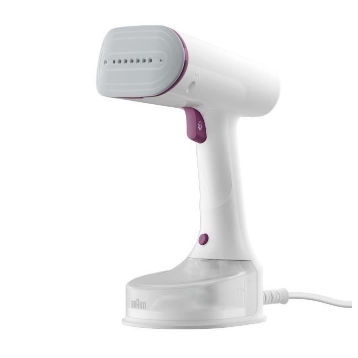 Défroisseur vapeur - BRAUN - GS5011PU - Vertical - 1200 W - 22 g/min - Blanc / Violet Défroisseur vapeur - BRAUN - GS5011PU - Vertical - 1200 W - 22 g/min - Blanc / Violet