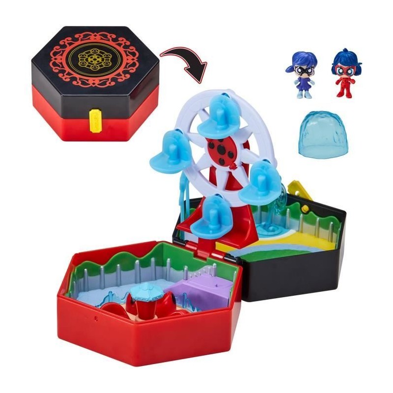 BANDAI - Miraculous Ladybug - Mini univers Chibi Parc d'attractions - BANDAI - Miraculous Ladybug - Mini univers Chibi Parc d'attractions -