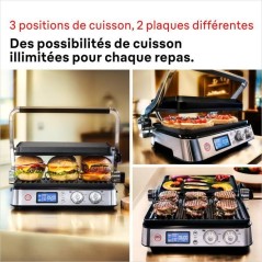 Grill multifonctions - BRAUN - Multi Grill 9 - 2000 W - 3 positions de