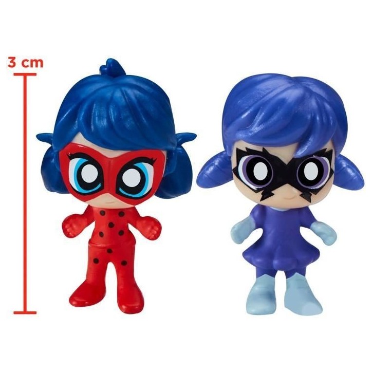 BANDAI - Miraculous Ladybug - Mini univers Chibi Parc d'attractions - Mini figurines Marinette et Climatika incluses - P50553 BANDAI - Miraculous Ladybug - Mini univers Chibi Parc d'attractions - Mini figurines Marinette et Climatika incluses - P50553
