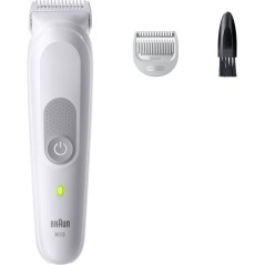 Tondeuse pour le corps - BRAUN - BG3500 - 80 min - Étanche - Gris