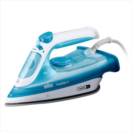 Fer a vapeur BRAUN FI3144 BL FreeStyle 3 - Semelle SuperCeramic - Puis