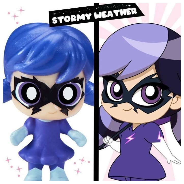 BANDAI - Miraculous Ladybug - Mini univers Chibi Parc d'attractions - Mini figurines Marinette et Climatika incluses - P50553 BANDAI - Miraculous Ladybug - Mini univers Chibi Parc d'attractions - Mini figurines Marinette et Climatika incluses - P50553