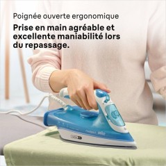 Fer a vapeur BRAUN FI3144 BL FreeStyle 3 - Semelle SuperCeramic - Puis