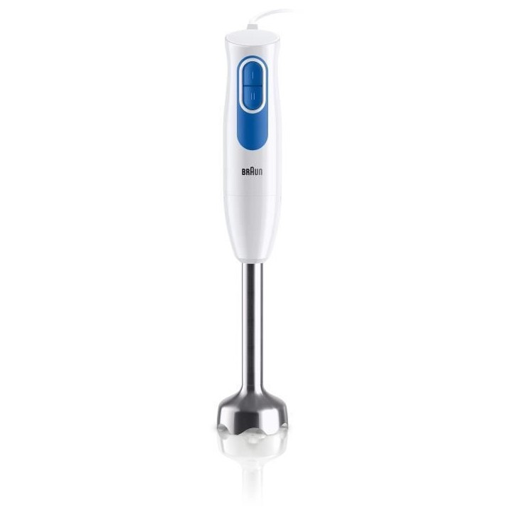 Pied mixeur BRAUN MQ20.001M - Moteur 600 W - 2 vitesses - Systeme EasyTwist Pied mixeur BRAUN MQ20.001M - Moteur 600 W - 2 vitesses - Systeme EasyTwist