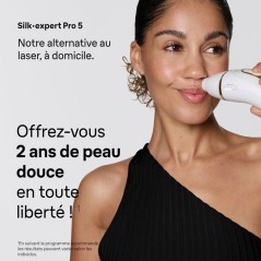 Épilateur a lumiere pulsée - BRAUN - Silk·expert Pro 5 PL5221 - IPL