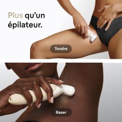 Épilateur électrique - BRAUN - SES9-030 3D - 2 modes - 50 min - Éta