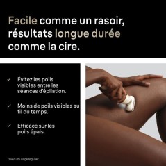 Épilateur électrique - BRAUN - SES9-030 3D - 2 modes - 50 min - Éta