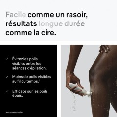 Épilateur électrique - BRAUN - SES9-030 - 2 modes - 50 min - Étanch