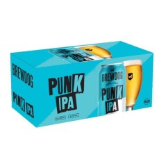 Biere Brewdog Punk IPA - Canettes 8 x 33 cl - 5,4°