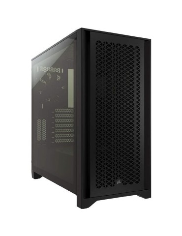 Boîtier PC Gaming - CORSAIR - 4000D Airflow - Moyen Tour - Verre trempé - Noir (CC9011200WW)