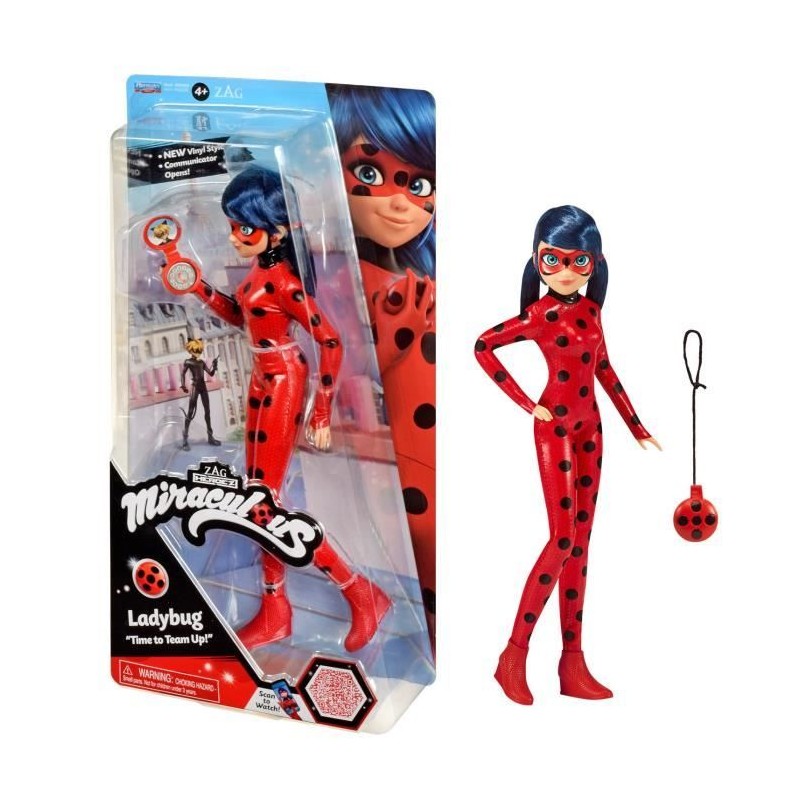 BANDAI - Miraculous Ladybug - Poupée mannequin 26 cm - Ladybug avec s BANDAI - Miraculous Ladybug - Poupée mannequin 26 cm - Ladybug avec s