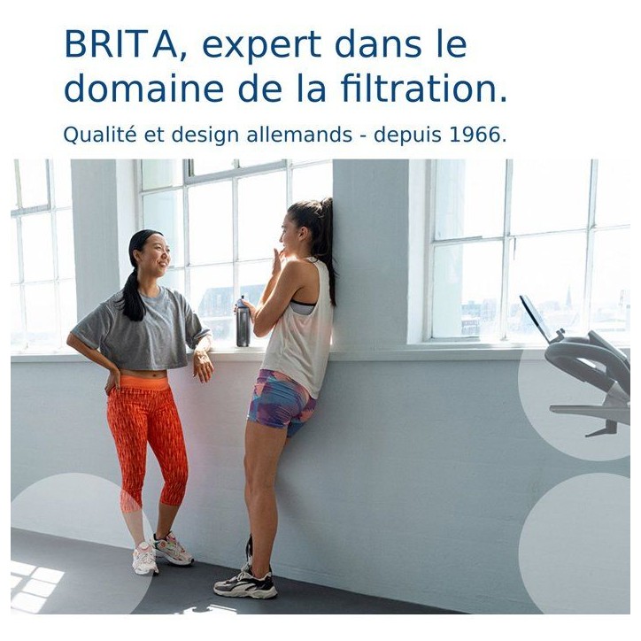 Gourde filtrante active 0.6l + 2 microdiscs inclus Brita 1052248 Gourde filtrante active 0.6l + 2 microdiscs inclus Brita 1052248
