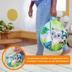 BRIGHT STARTS- Piscine a Balles Rainforest pliable avec sac de transpo