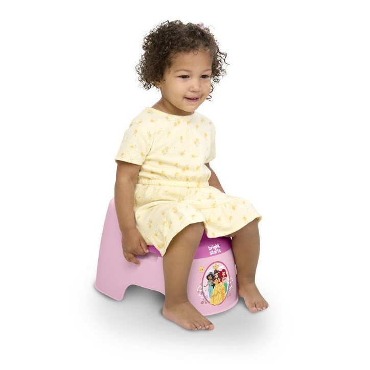 DISNEY BABY- PRINCESSES- Pot d'apprentissage ergonomique, protection éclaboussures, cuvette amovible DISNEY BABY- PRINCESSES- Pot d'apprentissage ergonomique, protection éclaboussures, cuvette amovible