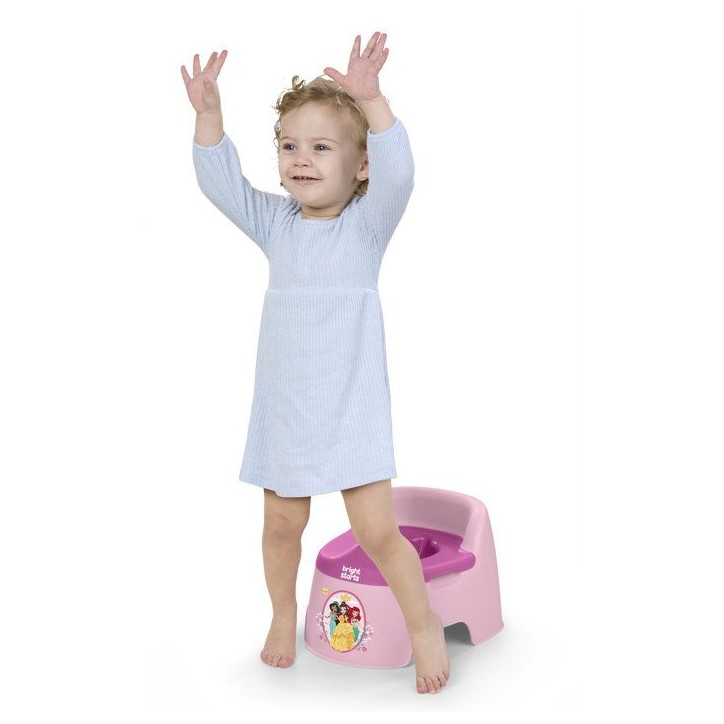 DISNEY BABY- PRINCESSES- Pot d'apprentissage ergonomique, protection éclaboussures, cuvette amovible DISNEY BABY- PRINCESSES- Pot d'apprentissage ergonomique, protection éclaboussures, cuvette amovible
