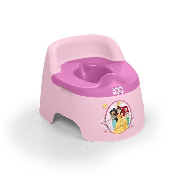 DISNEY BABY- PRINCESSES- Pot d'apprentissage ergonomique, protection éclaboussures, cuvette amovible DISNEY BABY- PRINCESSES- Pot d'apprentissage ergonomique, protection éclaboussures, cuvette amovible