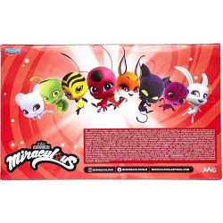 Bandai - Miraculous - Pack de 8 kwamis – Collection de Mini-figurine
