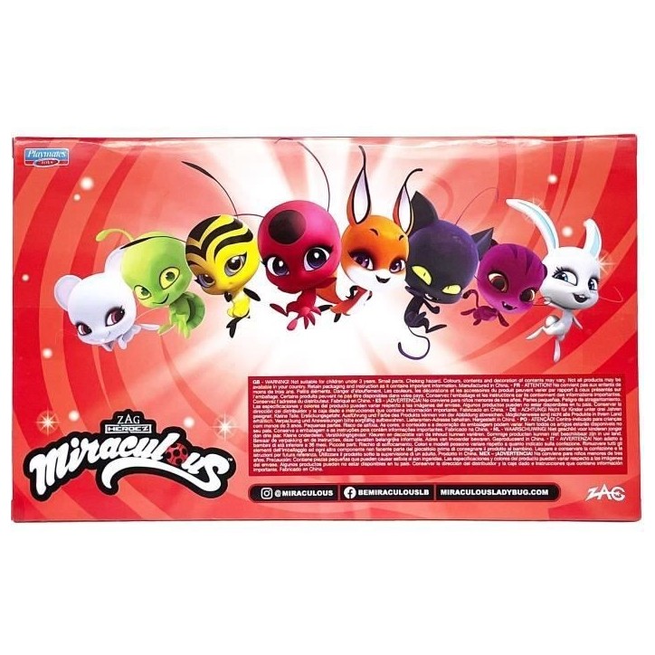 Bandai - Miraculous - Pack de 8 kwamis – Collection de Mini-figurines - P50532 Bandai - Miraculous - Pack de 8 kwamis – Collection de Mini-figurines - P50532