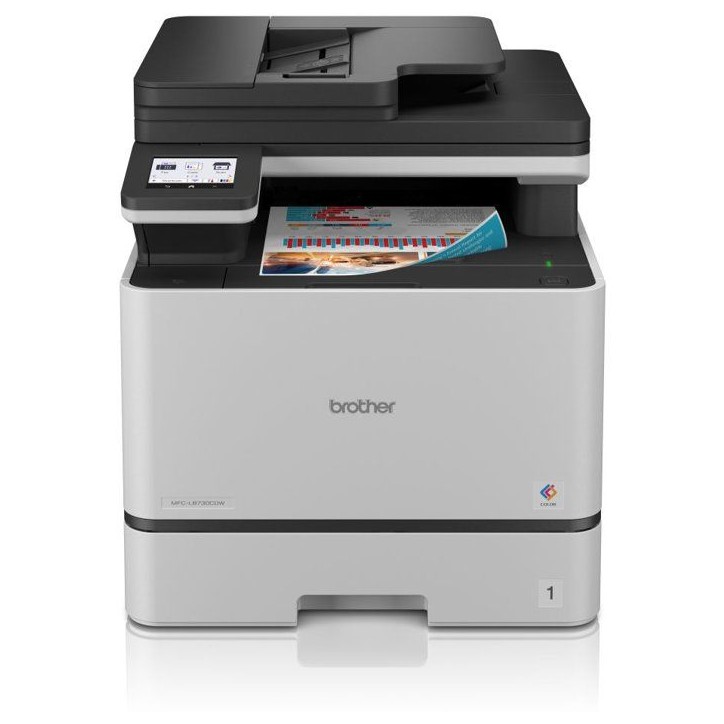 Imprimante Multifonction Couleur - BROTHER - MFC-L8730CDW - 4 en 1 - Réseau/Wifi/NFC - BSI - Laser Imprimante Multifonction Couleur - BROTHER - MFC-L8730CDW - 4 en 1 - Réseau/Wifi/NFC - BSI - Laser