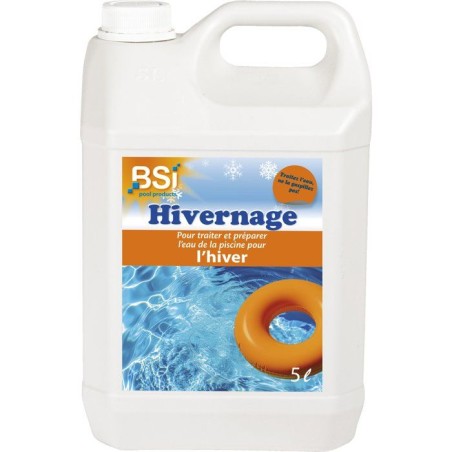 Produit hivernage piscine - BSI - Hivernage Liquide 5 L - Protection h
