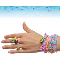 Kit de fabrication de bracelets Rainbow Loom - Métier a tisser avec 5