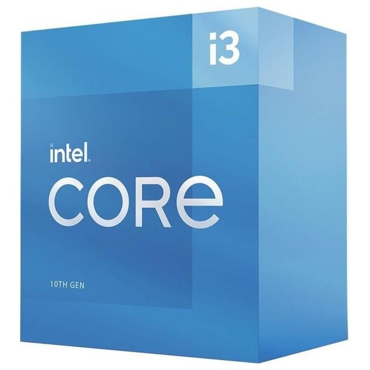 INTEL - Processeur Intel Core i3-10105F - 4 coeurs / 4,4 GHz - Socket 1200 - 65W