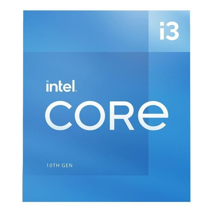 INTEL - Processeur Intel Core i3-10105F - 4 coeurs / 4,4 GHz - Socket 1200 - 65W