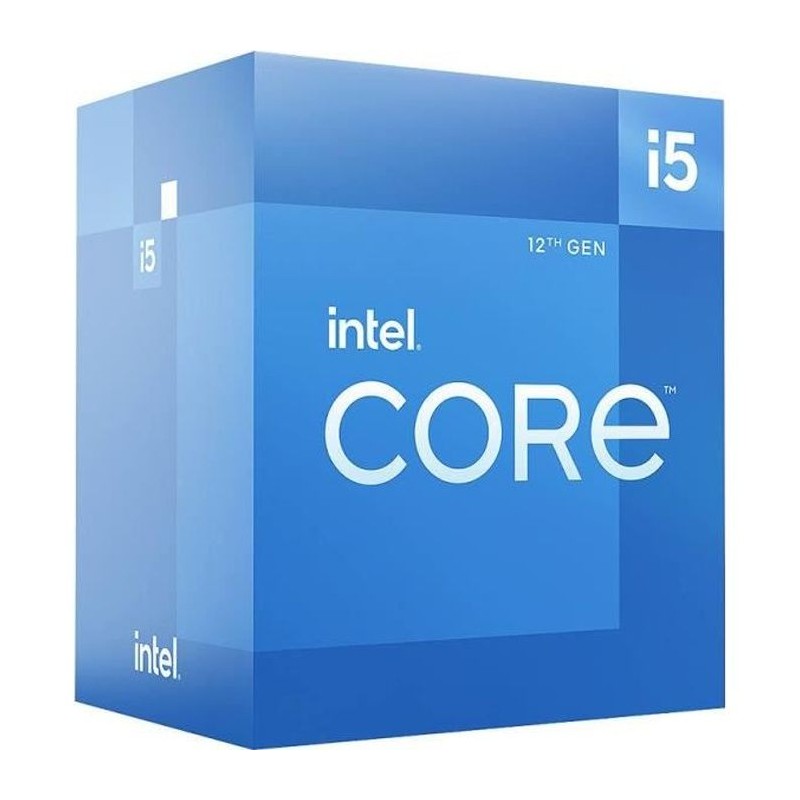 Processeur - INTEL - Core i5-12400 - 18M Cache, jusqu'a 4.40 GHz (BX80