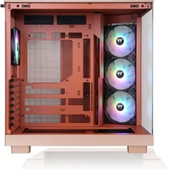 Boîtier PC sans alimentation - THERMALTAKE - View 380 XL TG ARGB - Moyen tour - Format ATX - 4x120mm A-RGB inclus - Gravel Ssan