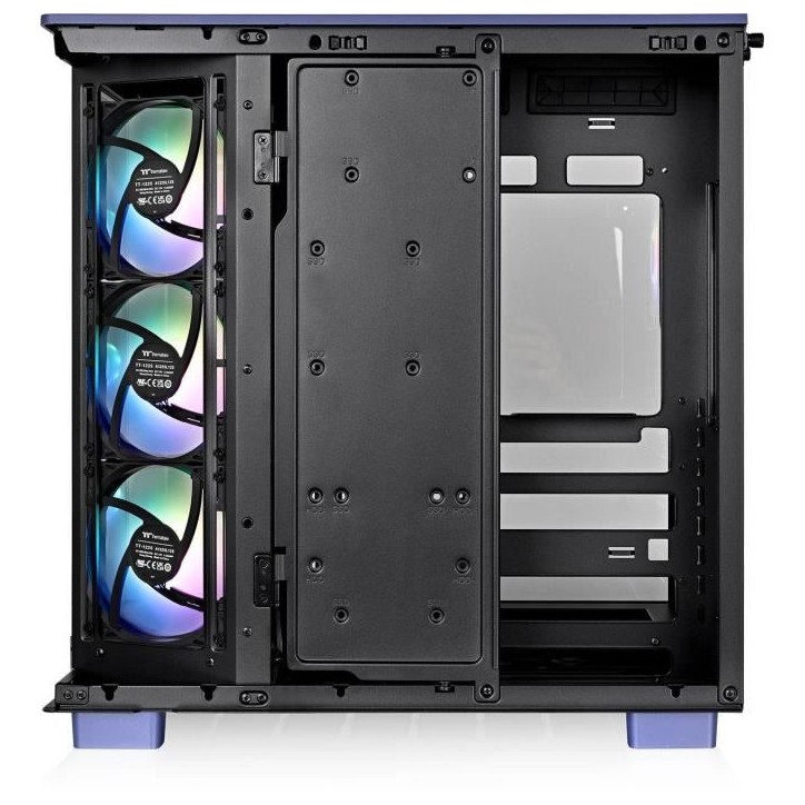 Boîtier PC sans alimentation - THERMALTAKE - View 380 XL TG ARGB - Moyen tour - Format ATX - 4x120mm A-RGB - Future dusk Boîtier PC sans alimentation - THERMALTAKE - View 380 XL TG ARGB - Moyen tour - Format ATX - 4x120mm A-RGB - Future dusk