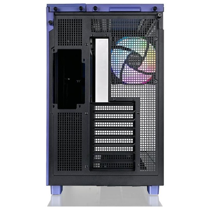 Boîtier PC sans alimentation - THERMALTAKE - View 380 XL TG ARGB - Moyen tour - Format ATX - 4x120mm A-RGB - Future dusk Boîtier PC sans alimentation - THERMALTAKE - View 380 XL TG ARGB - Moyen tour - Format ATX - 4x120mm A-RGB - Future dusk