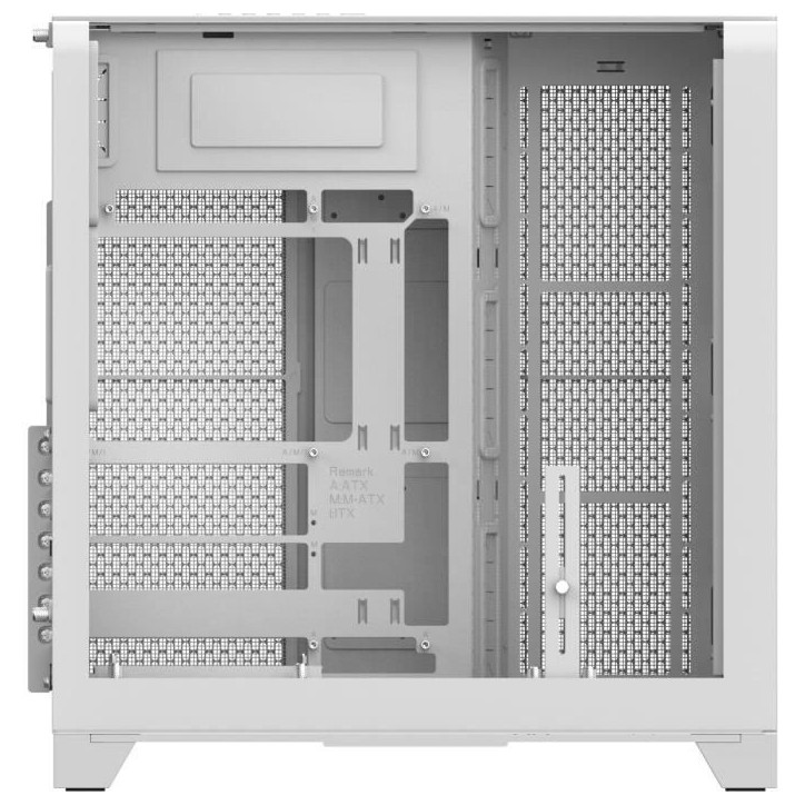 Boîtier PC sans alimentation - THERMALTAKE - View 390 Air Snow - Moyen tour - Format ATX - 2x120mm inclus - Blanc Boîtier PC sans alimentation - THERMALTAKE - View 390 Air Snow - Moyen tour - Format ATX - 2x120mm inclus - Blanc