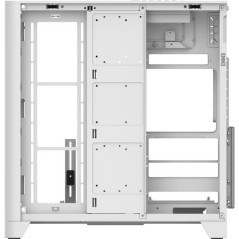 Boîtier PC sans alimentation - THERMALTAKE - View 390 Air Snow - Moye