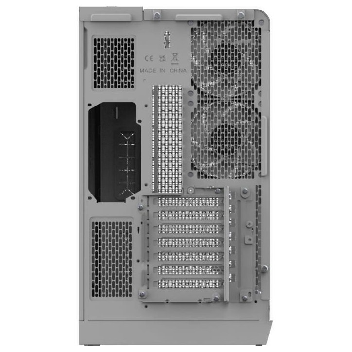 Boîtier PC sans alimentation - THERMALTAKE - View 390 Air Snow - Moyen tour - Format ATX - 2x120mm inclus - Blanc Boîtier PC sans alimentation - THERMALTAKE - View 390 Air Snow - Moyen tour - Format ATX - 2x120mm inclus - Blanc