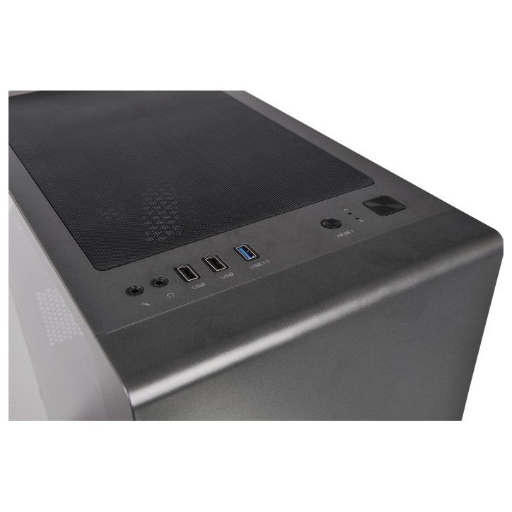 Boitier sans alimentation - THERMALTAKE S100 TG - CA-1Q9-00S1WN-00 - Mini tour - Format Micro-ATX - Noir Boitier sans alimentation - THERMALTAKE S100 TG - CA-1Q9-00S1WN-00 - Mini tour - Format Micro-ATX - Noir