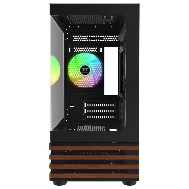 THERMALTAKE - CA-1Z4-00M1WN-WS - View 170 WS ARGB - Boitier PC sans alimentation - Mini tour - Format Micro-ATX - Noir THERMALTAKE - CA-1Z4-00M1WN-WS - View 170 WS ARGB - Boitier PC sans alimentation - Mini tour - Format Micro-ATX - Noir